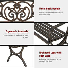 Sophia & William floral backrest detail highlighting decorative ventilation