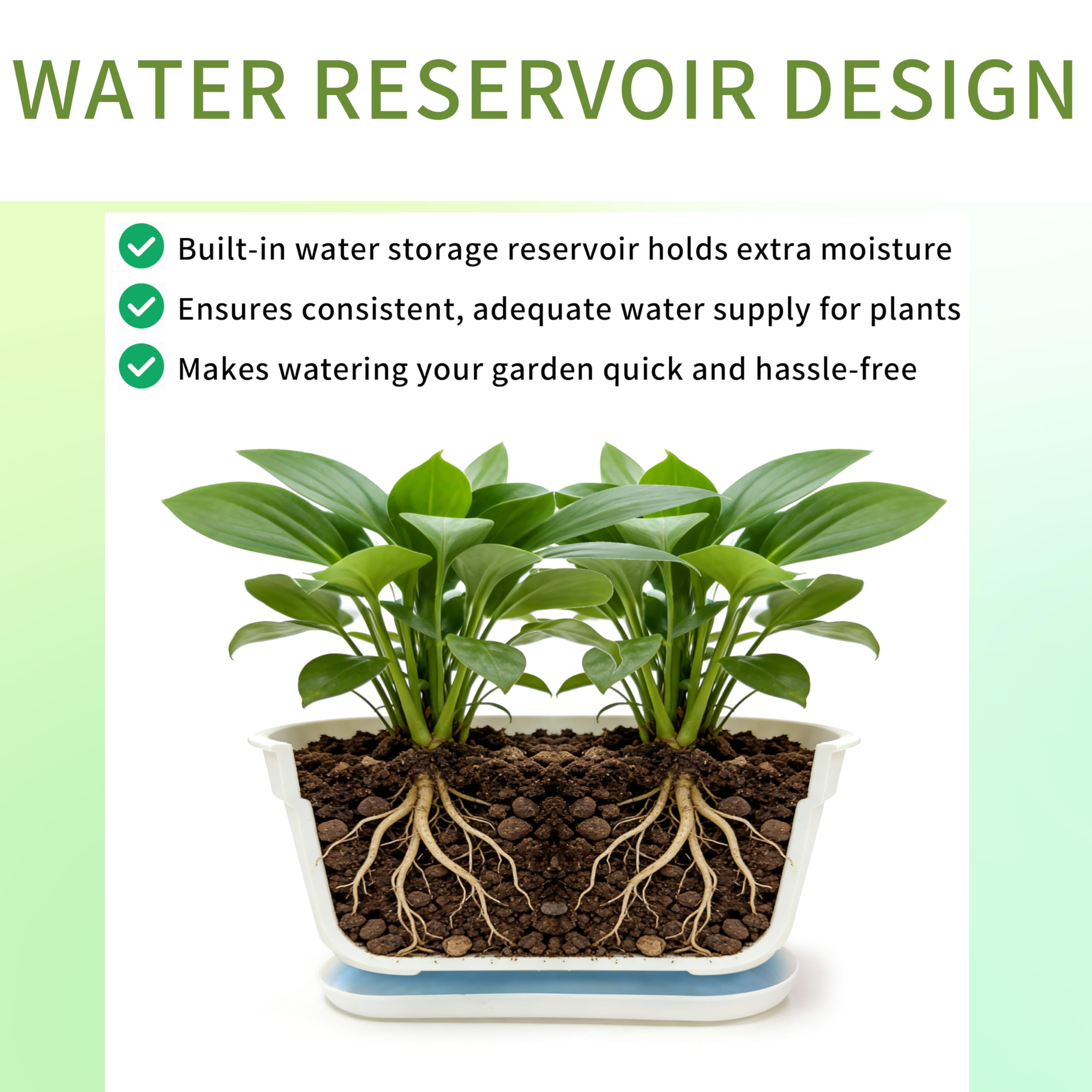 SORANGEUN set arranged on kitchen windowsill with herbs, maximizes small-space gardening