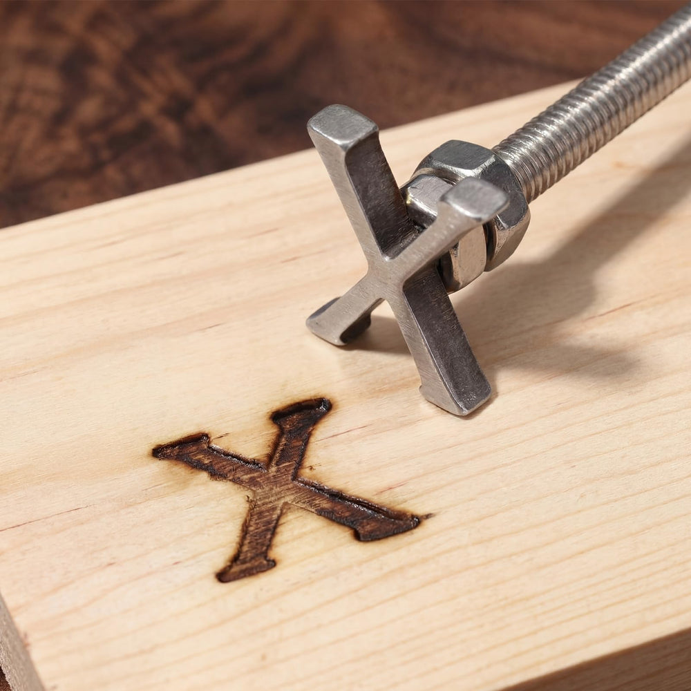 Sosation connected wooden handle and letter illustrating safe reach and changeability