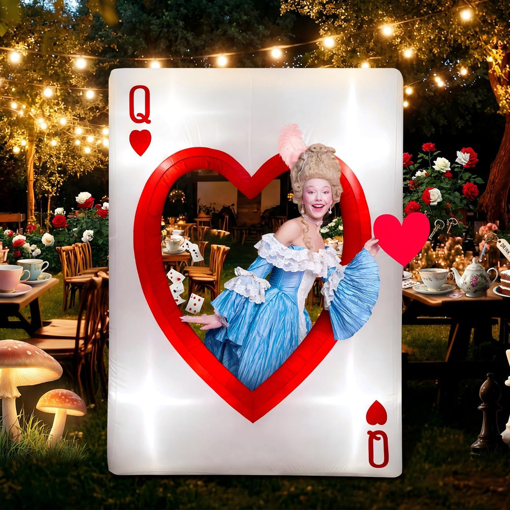 Sotiff backlit inflatable at night creating eye-catching party ambiance