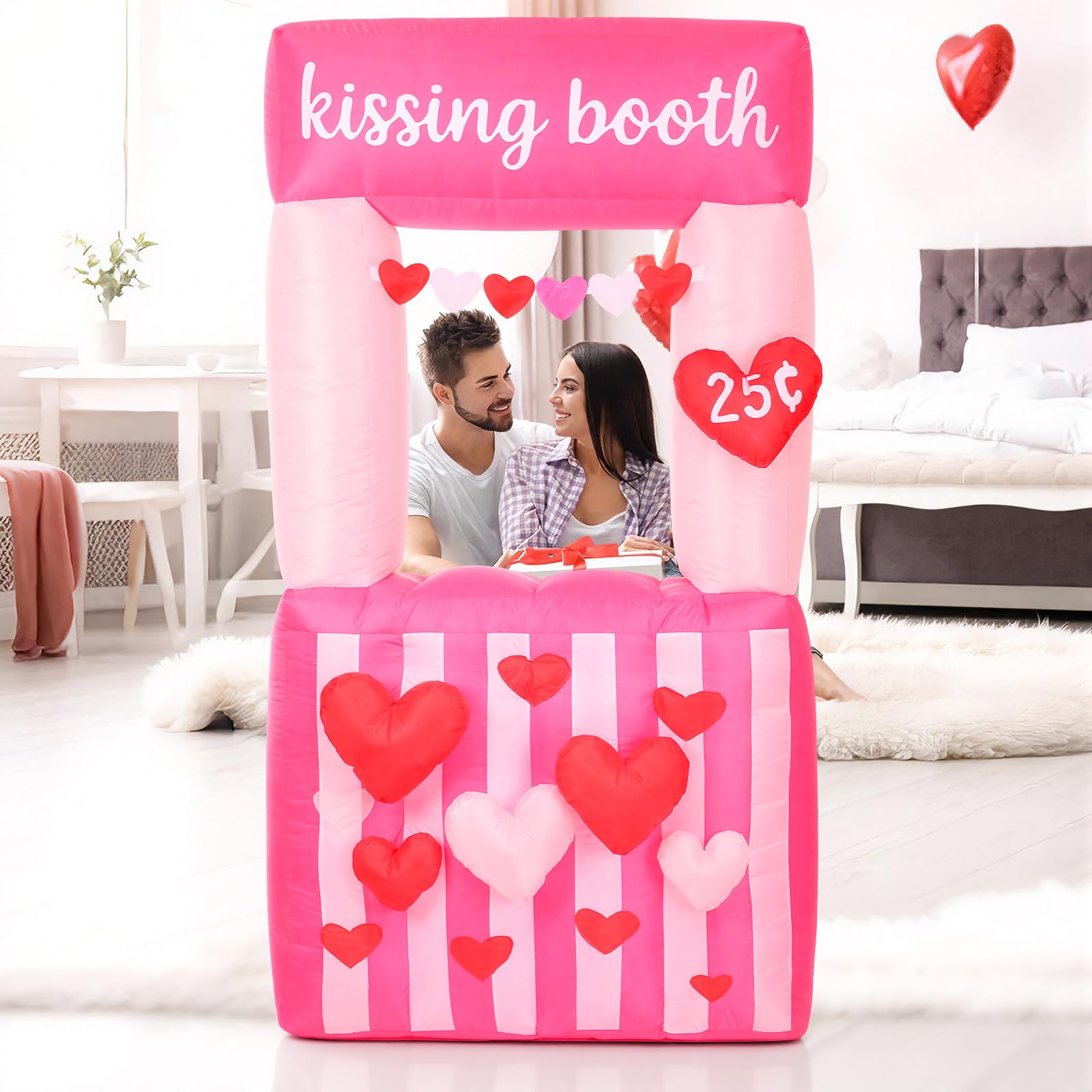 Sotiff folded kissing booth in storage bag to show compact packing and easy seasonal storage