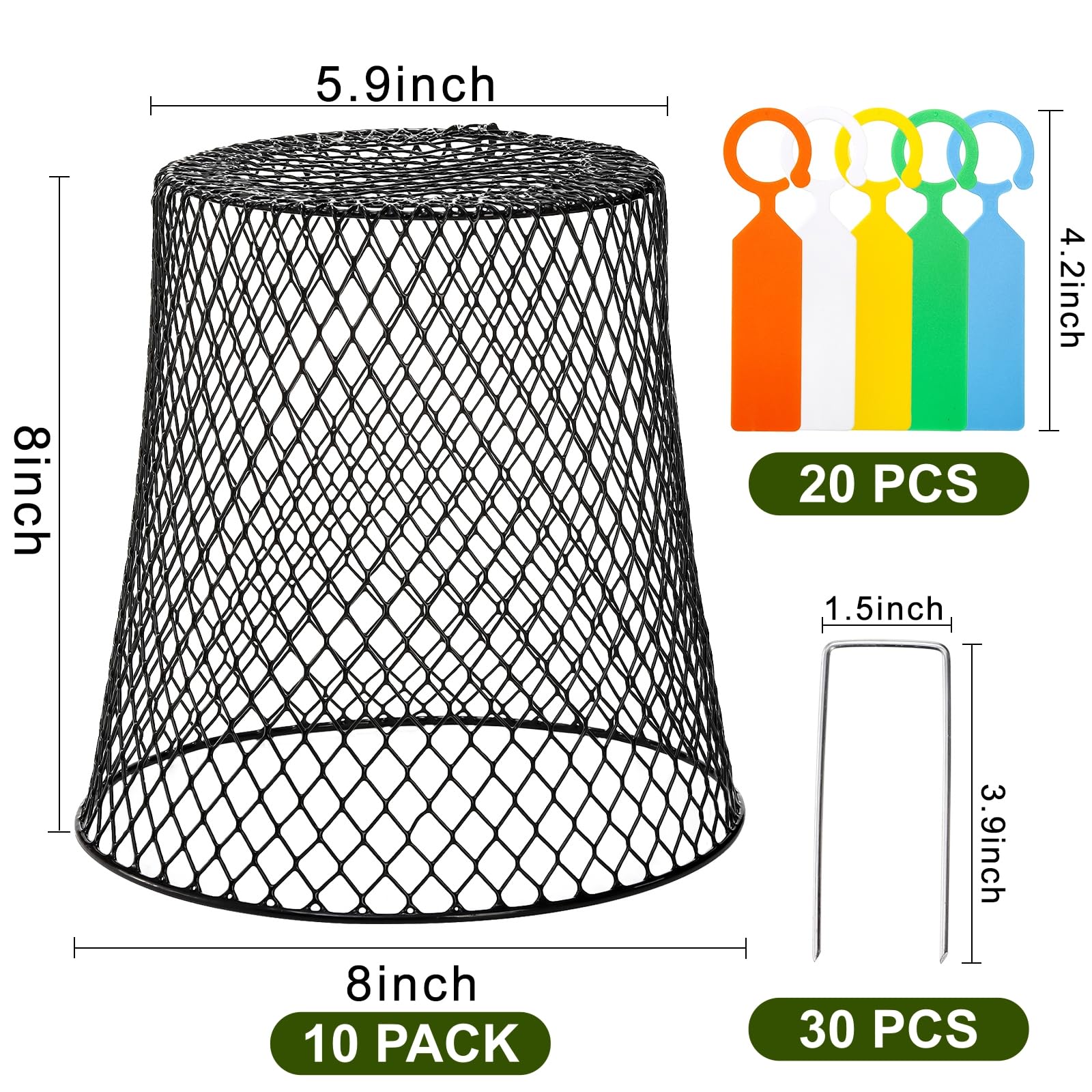 SOUJOY close-up of PVC-coated mesh showing durable rust resistance