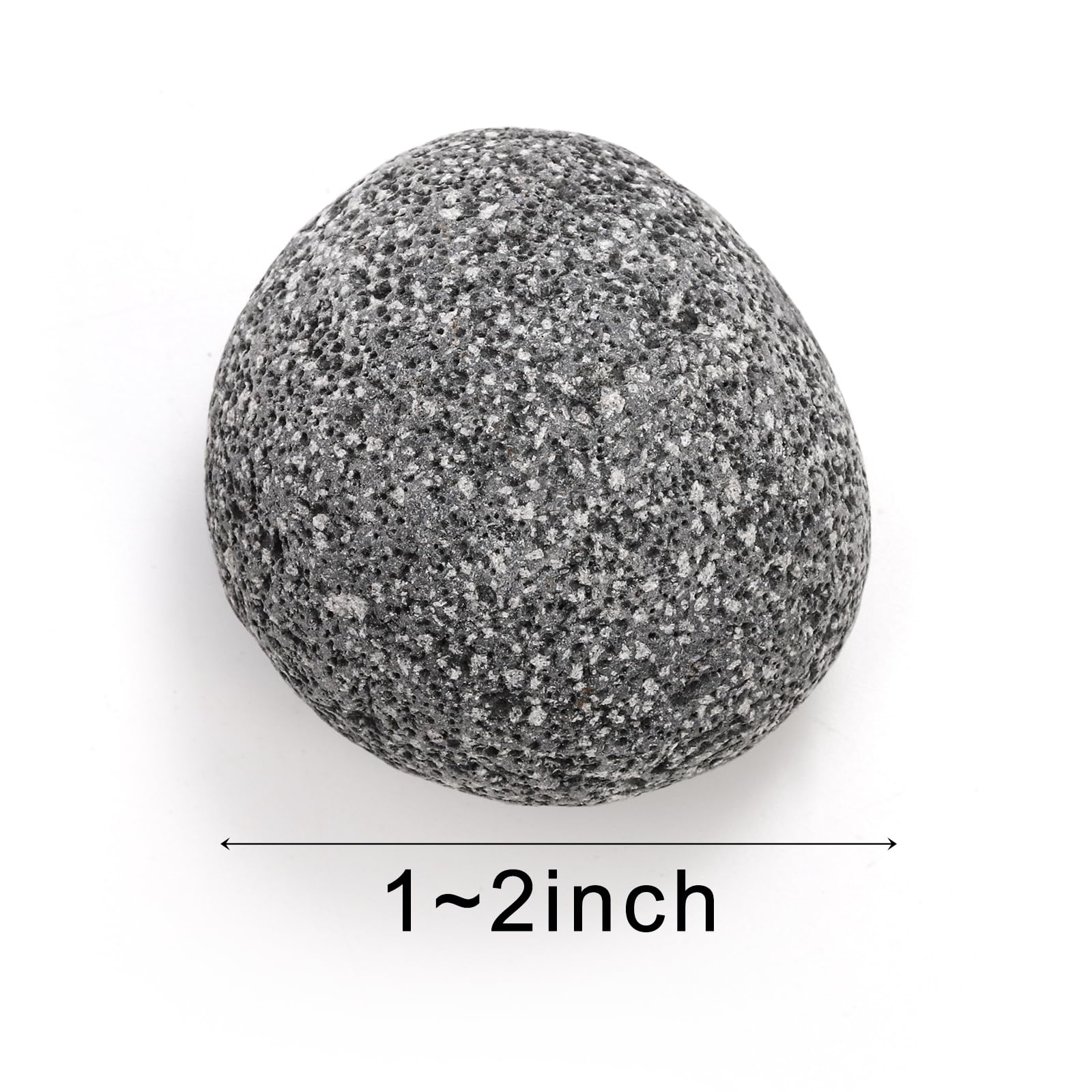 SOUJOY close-up of porous lava rock texture showing heat-radiating surface benefit