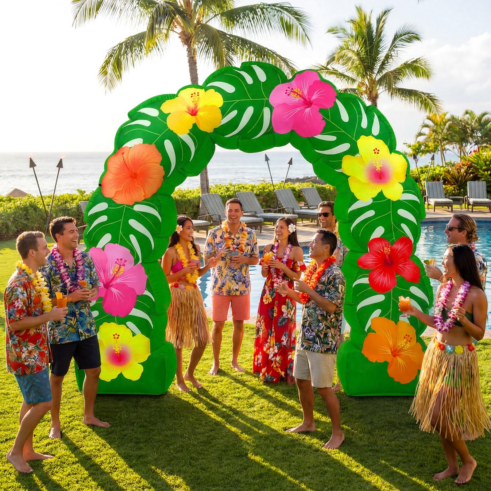 Soulchen patio lifestyle setup illustrating festive decoration appeal