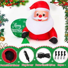Soulchen Santa close-up fabric and seam highlighting durable construction