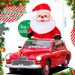 Soulchen Santa side profile lit at night enhancing vehicle visibility