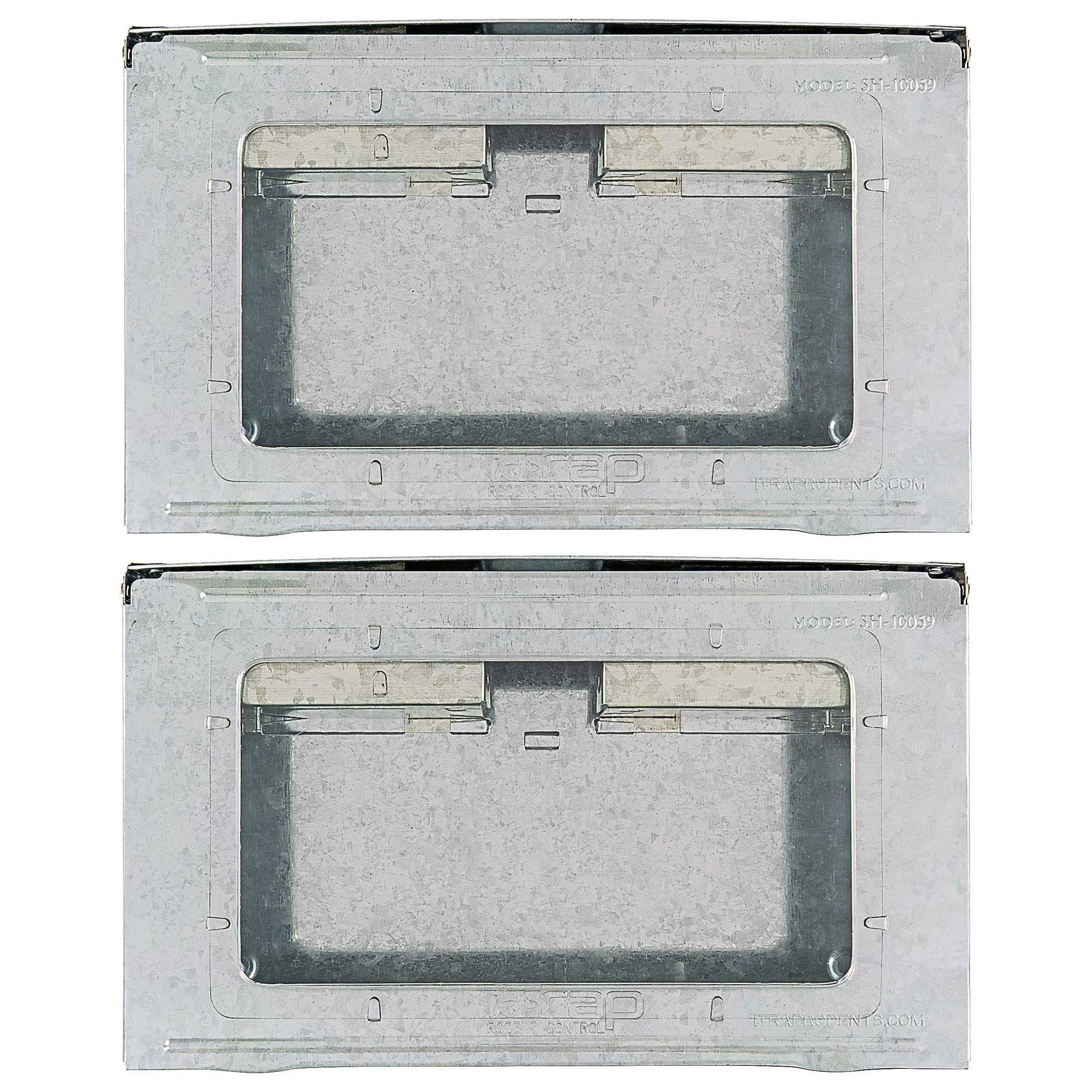 Southern Homewares clear top window view letting you quickly check catches without opening