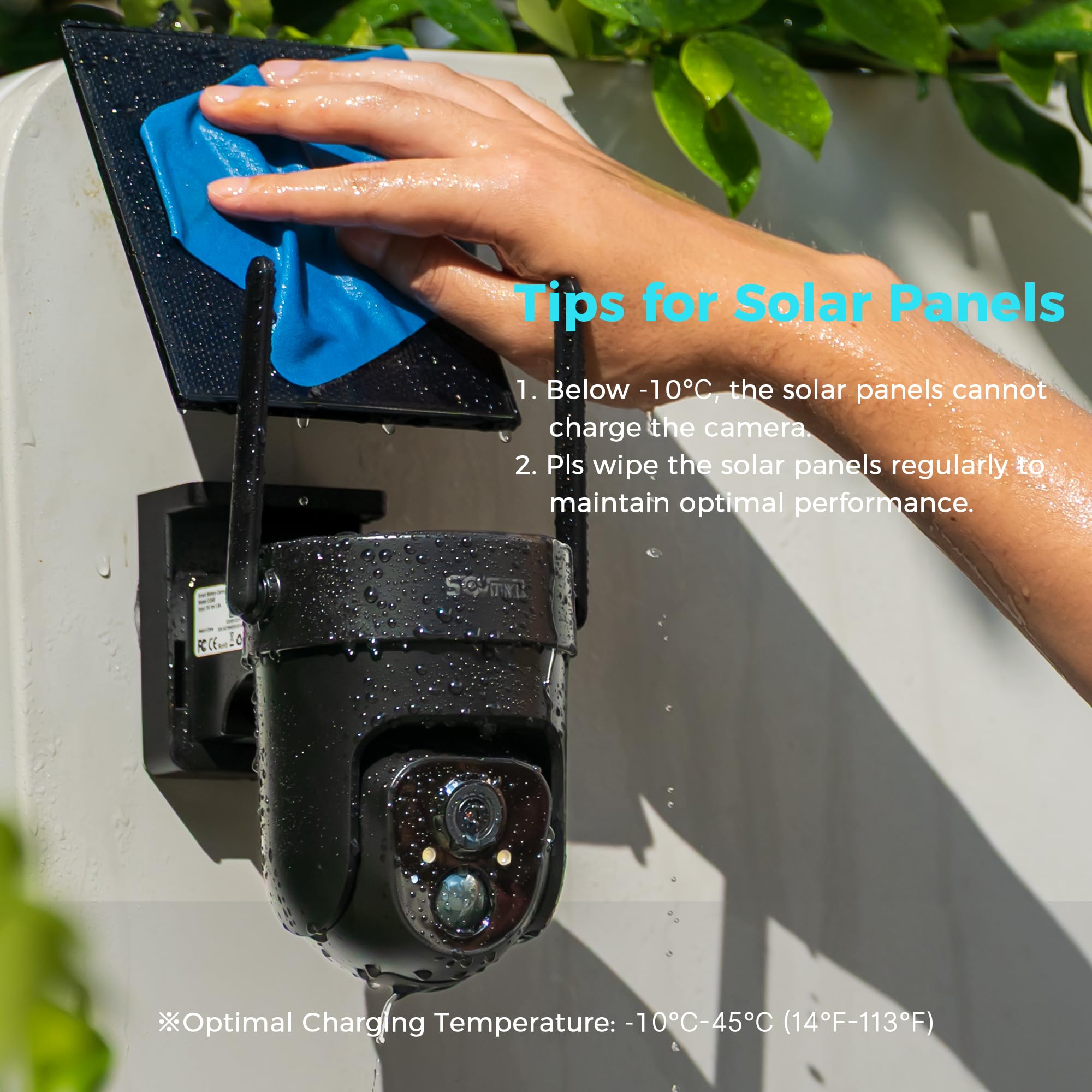SOVMIKU installed on bird feeder powering a camera for continuous monitoring