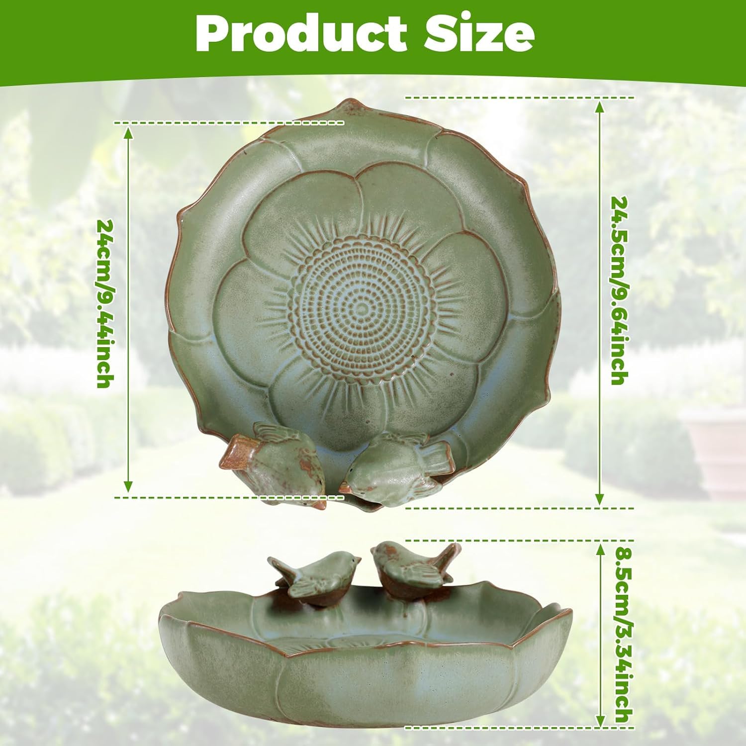 soxtianrui shallow planter setup with succulents for decorative versatility