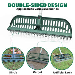 SOYUS coarse tines detail gathering sticks and leaves for fast cleanup