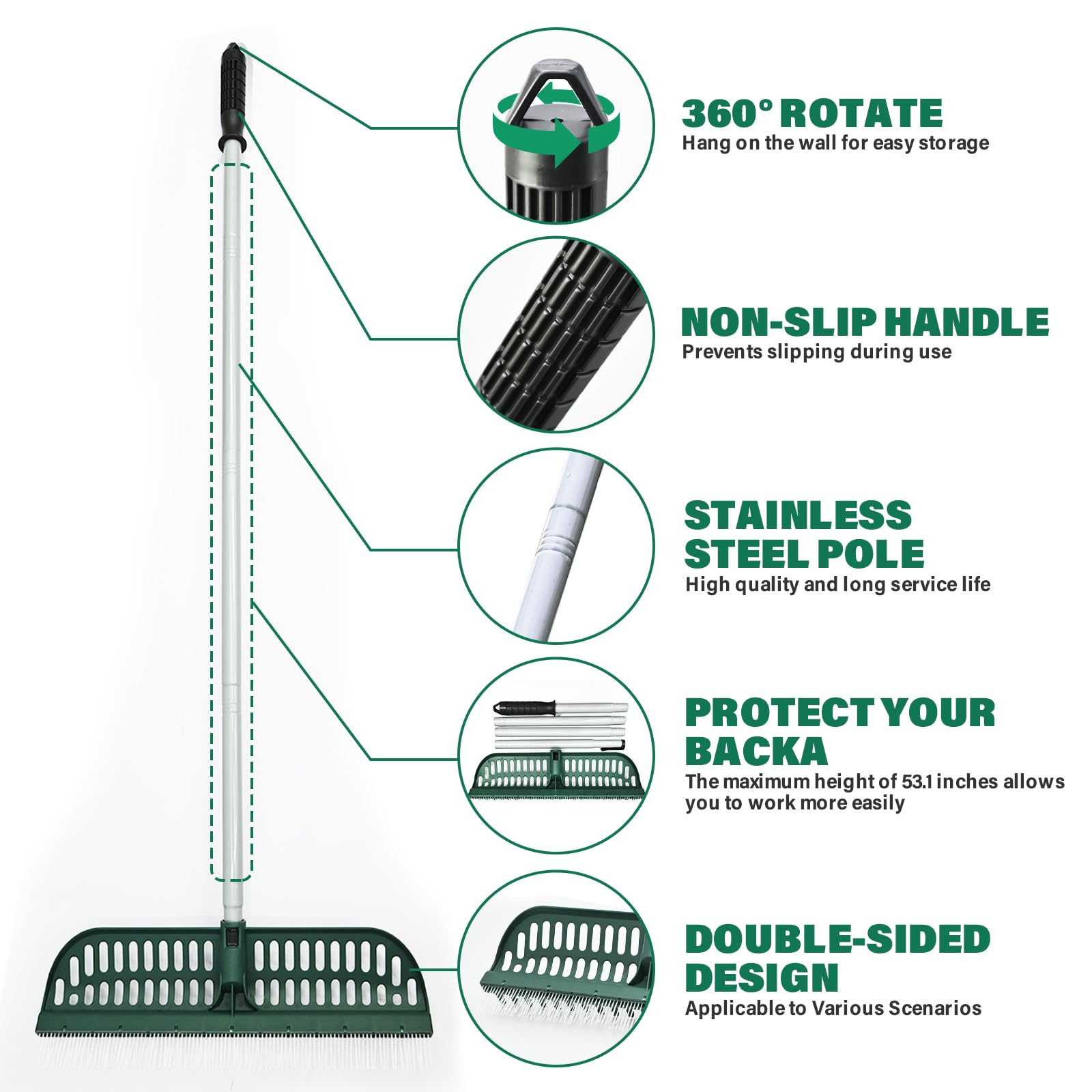 SOYUS non-slip grip and tightening screws delivering secure control