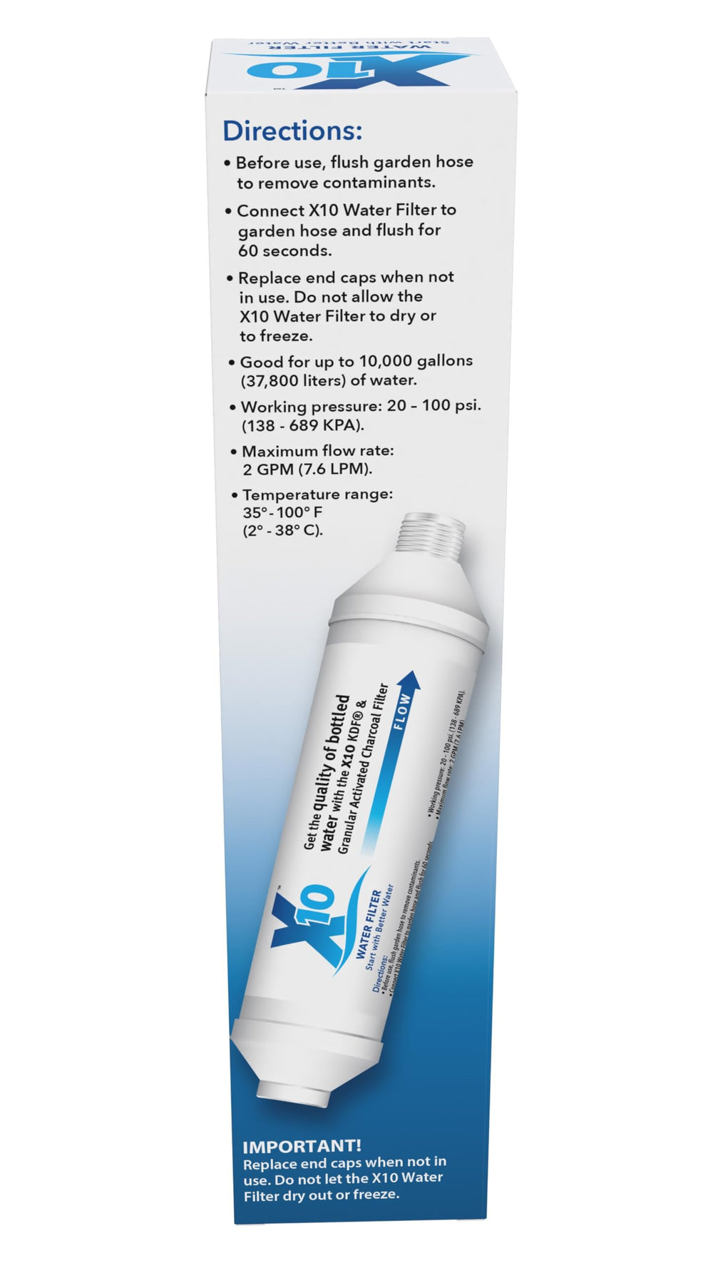 Spa Marvel X10 pouring treated water into a hot tub for gentler surfaces