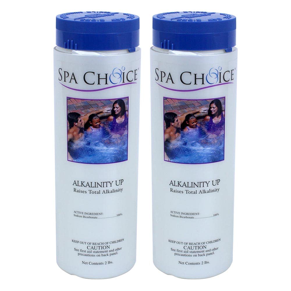 SpaChoice front package showing product label and benefits for healthy spa water