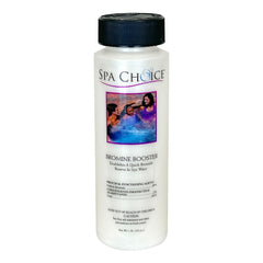 SpaChoice close-up of sodium bromide granules highlighting easy-dissolve benefit