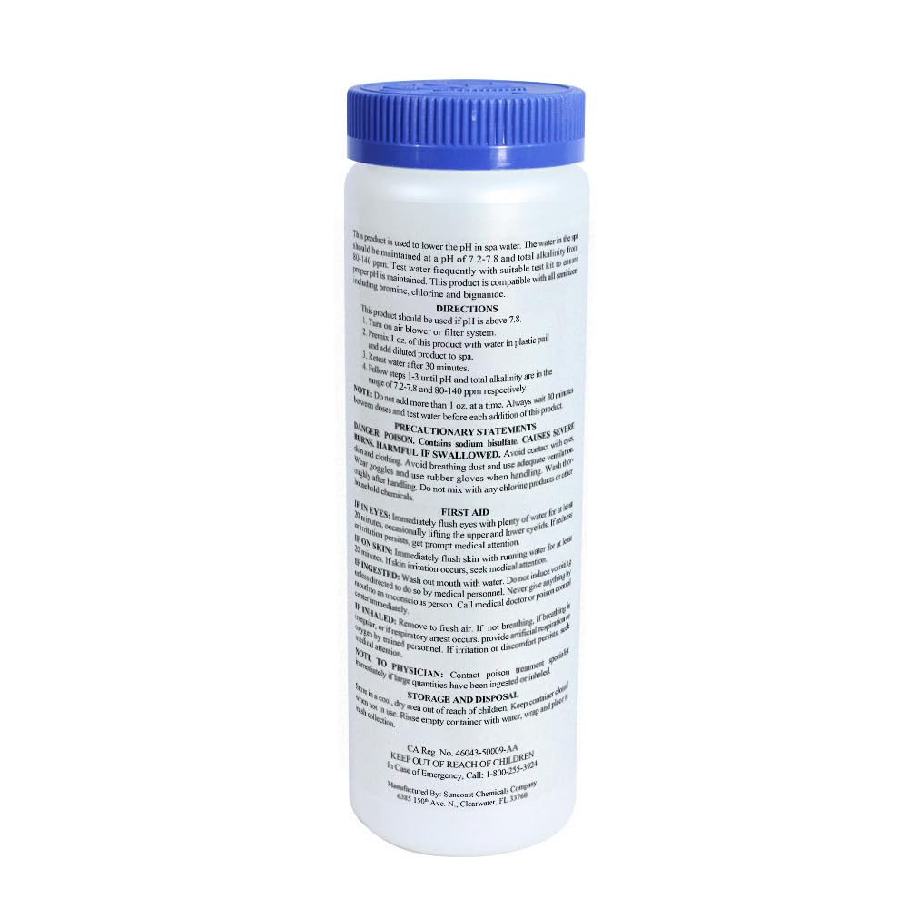 SpaChoice premixing in plastic pail demonstrating safe dilution before adding