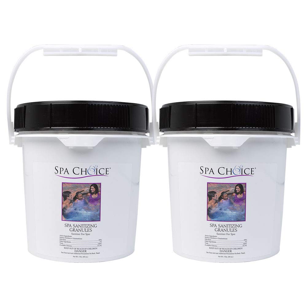 SpaChoice front packaging 2-pack showing product and benefit of bulk supply