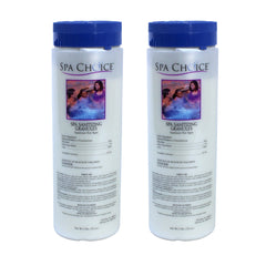 SpaChoice front packaging showing 2-pack label and clear product benefit