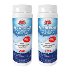 SpaChoice front packaging showing two 2-pound containers and product branding for clear pools