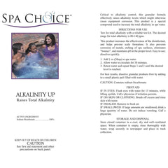 SpaChoice being poured into hot tub with circulation improving water balance