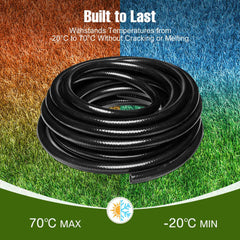 Spalolen tubing texture and multi-layer detail showing abrasion resistance benefit