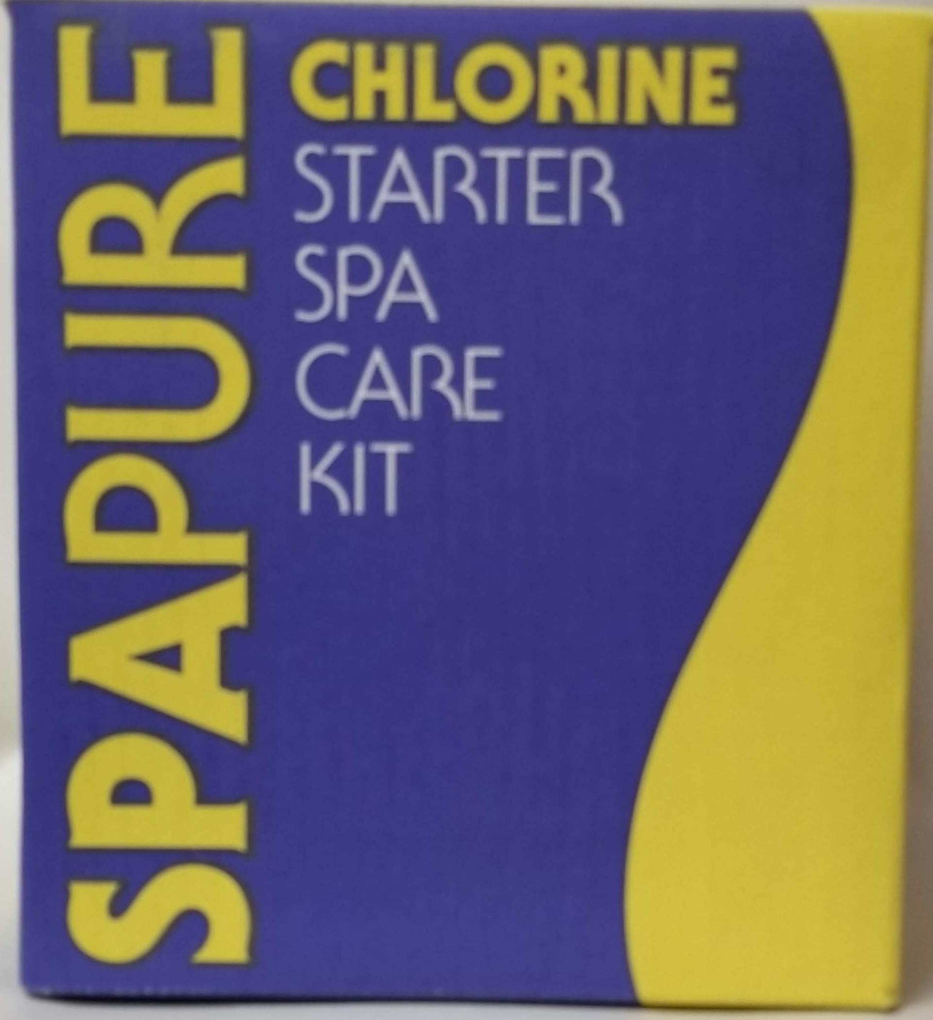 SpaPure test strips in hand over spa water for quick water balance checks