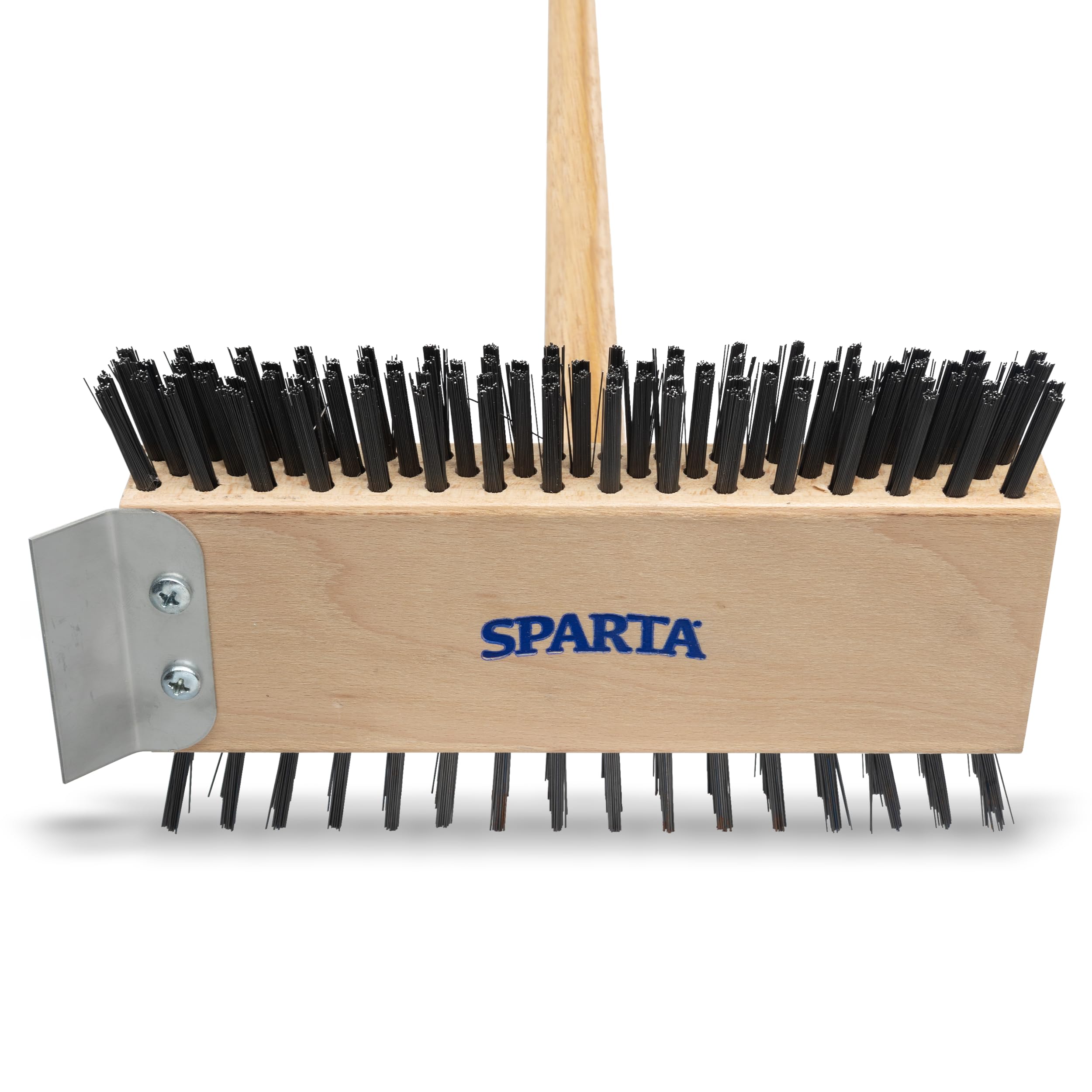 SPARTA treated hardwood block close-up showing durable construction and grip