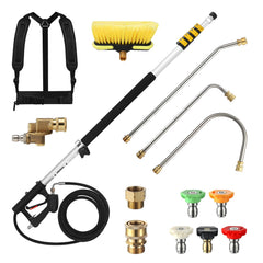 SpBreeze wand front view showing sturdy aluminum build and handle comfort