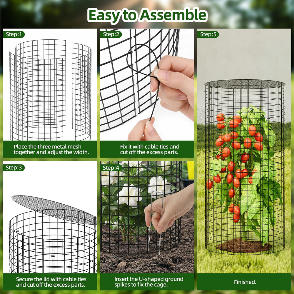 SPECILITE all contents laid out displaying mesh panels zip ties stakes gloves for convenience