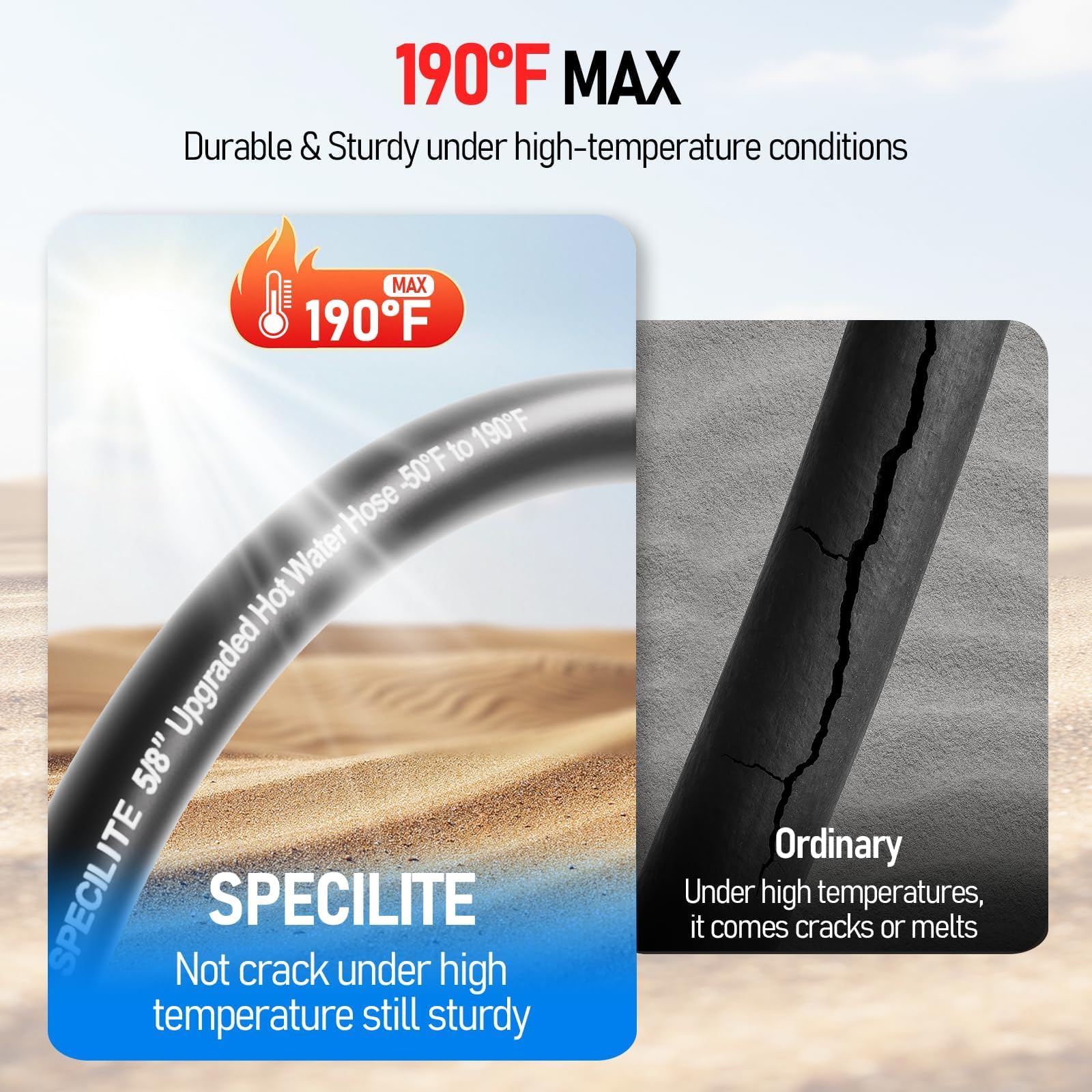 SPECILITE brass connector close-up highlighting corrosion resistance and leak prevention