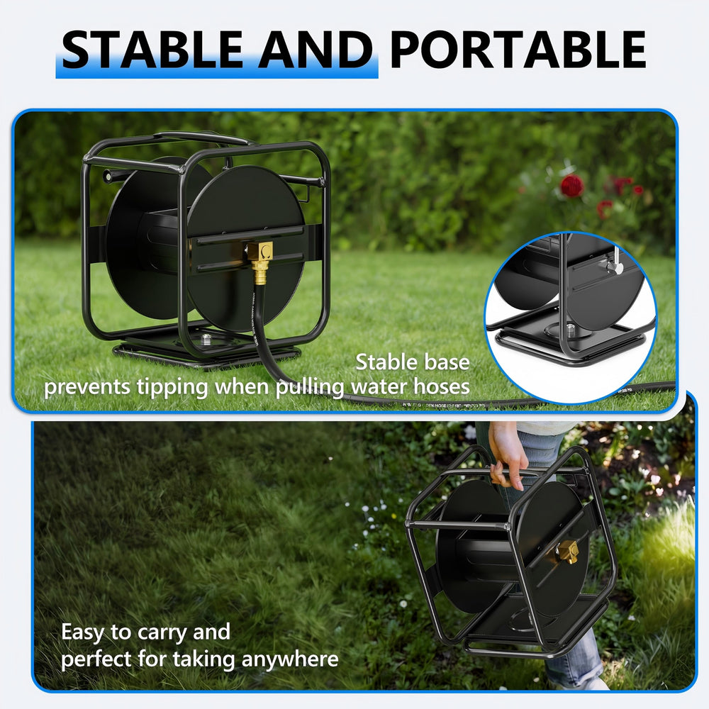 SPECILITE carry handle in use for quick portability across yard