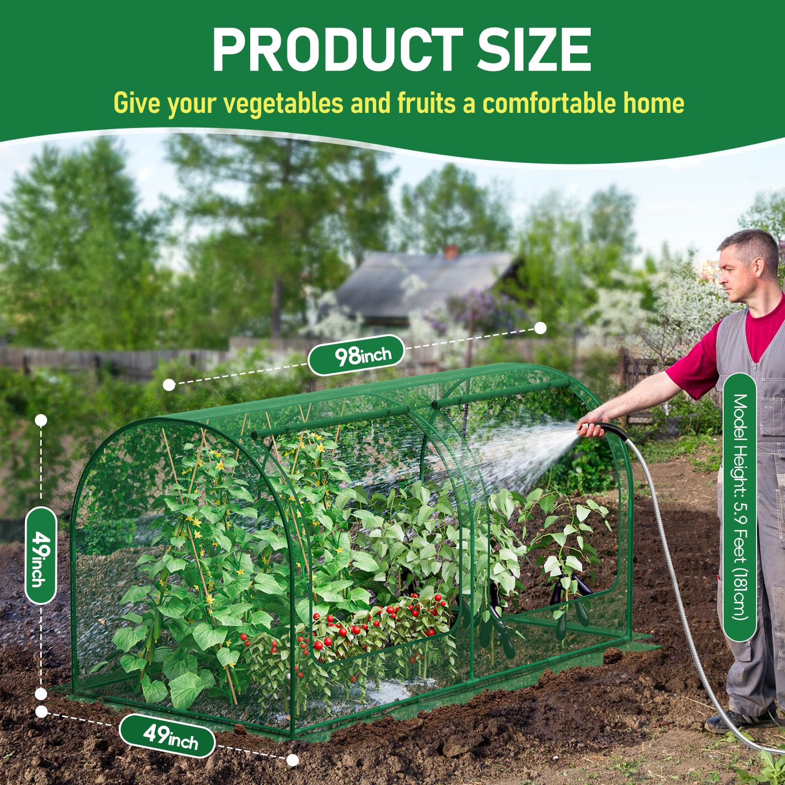SPECILITE open-bottom on grass allowing natural foraging and comfort