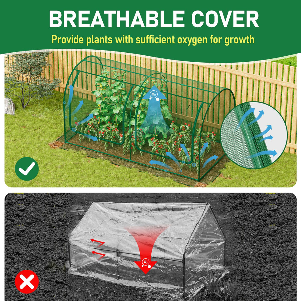 SPECILITE zipper door detail illustrating smooth access for gardening