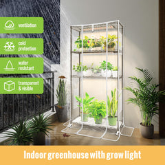 SpeePlant close-up of full-spectrum LED grow light delivering balanced plant light