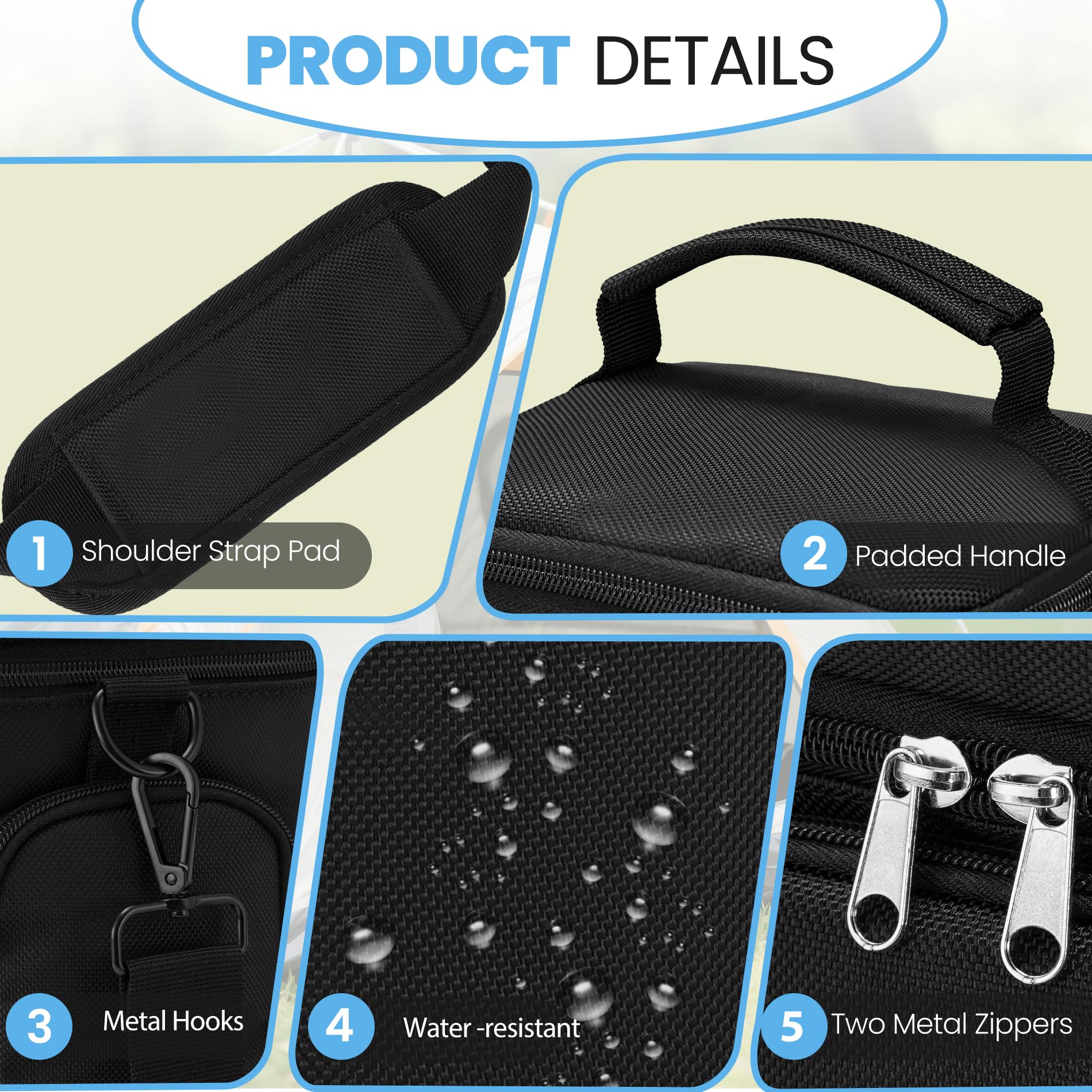 Speqerk bag bottom with anti-friction strips protecting from abrasion