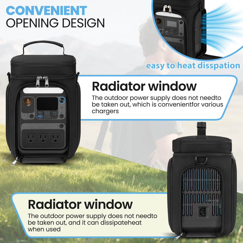 Speqerk side vent zip open improving heat dissipation for Solix C300