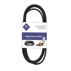 SPFMARKPARTS front view of 60-inch deck belt showing full length and profile benefit of correct fit