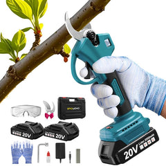 SPICIMOMO pruner front view showing form and easy access controls for safer trimming