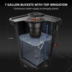 Spider Farmer air pump with tubing demonstrating reliable oxygen delivery to roots