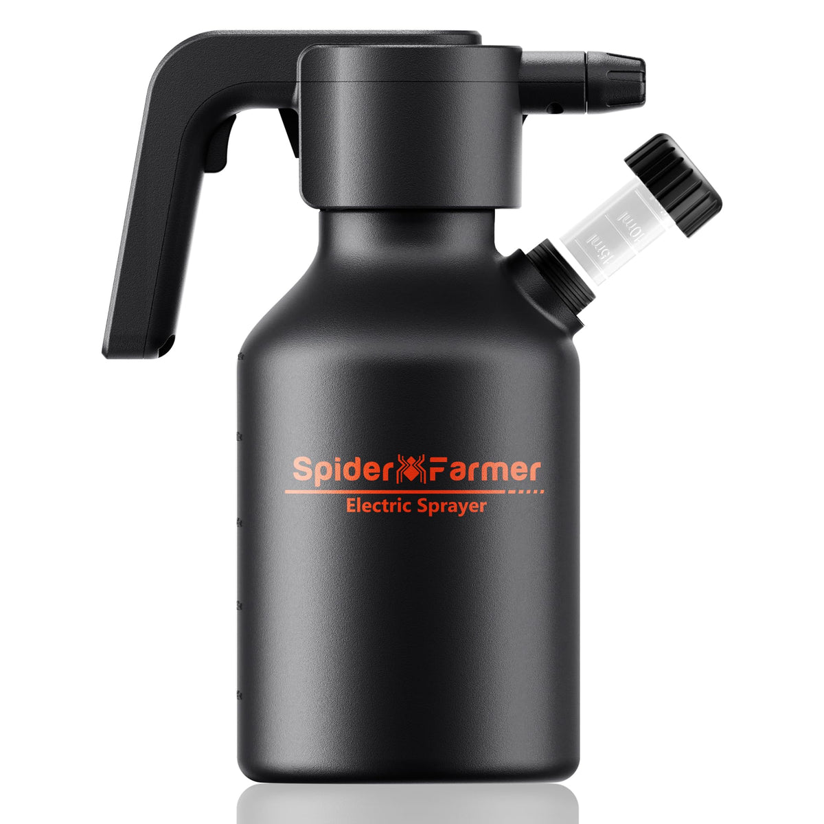 Spider Farmer sprayer front packaging showing 0.5 gallon capacity and features