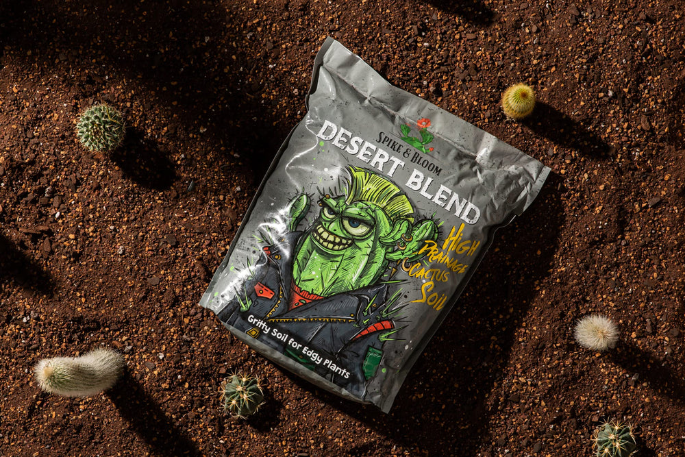 Spike & Bloom bag next to quart cup showing accurate quantity benefit