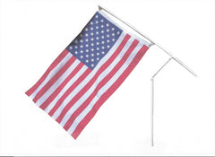 Spinner Flag front packaging showing kit contents and portability benefits