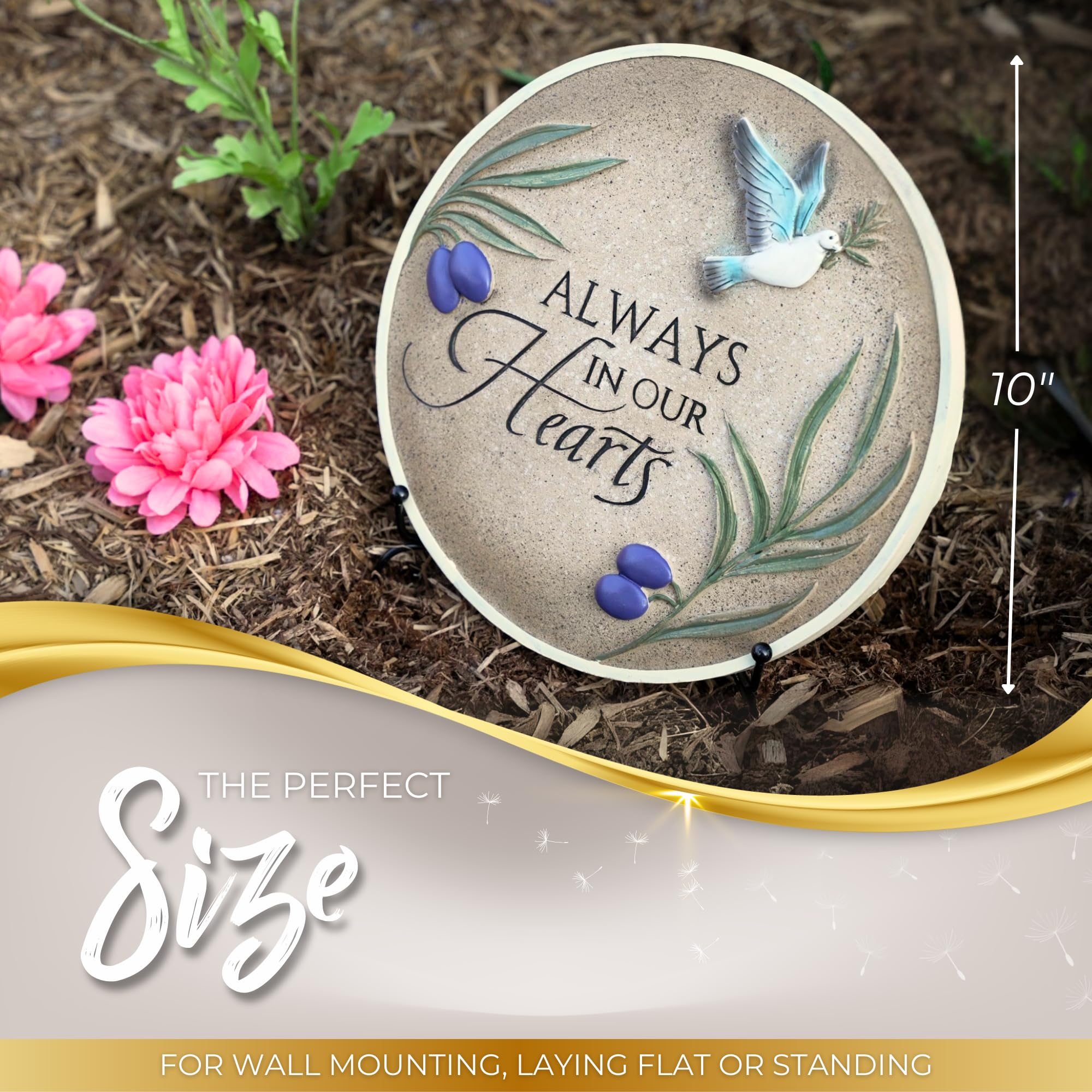 Spiritwind embossed sympathy card and envelope included for heartfelt messaging