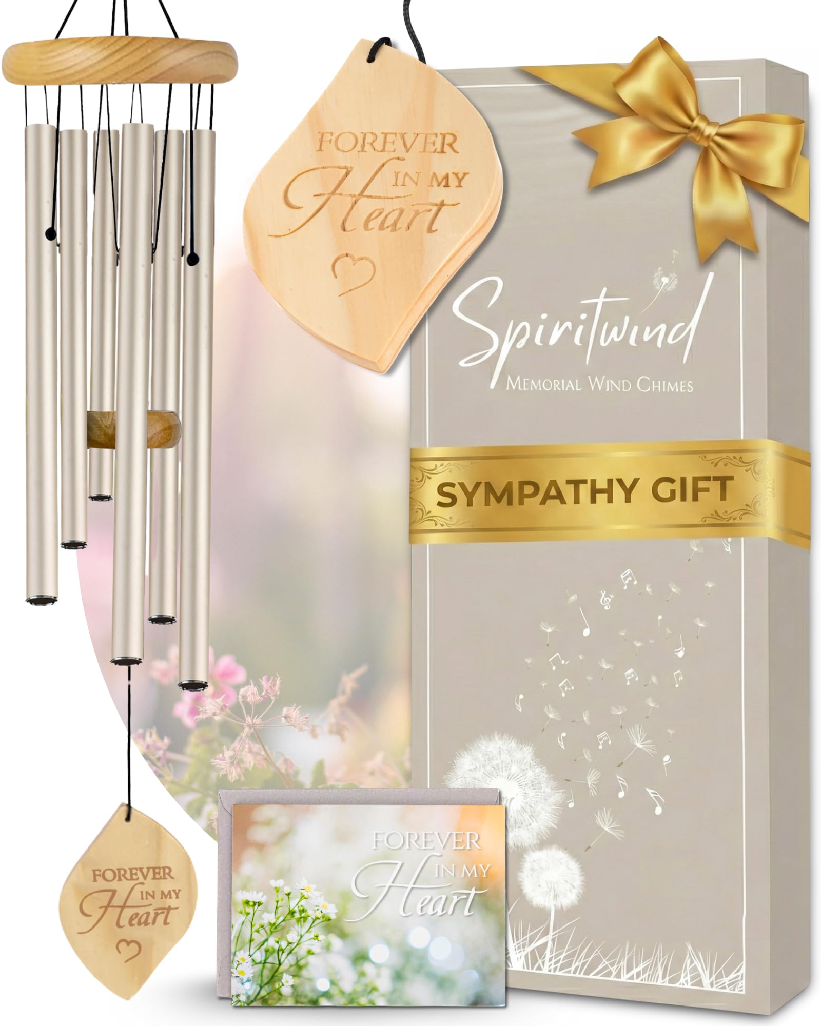 Spiritwind front packaging showing elegant gift box and ribbon, ready to present