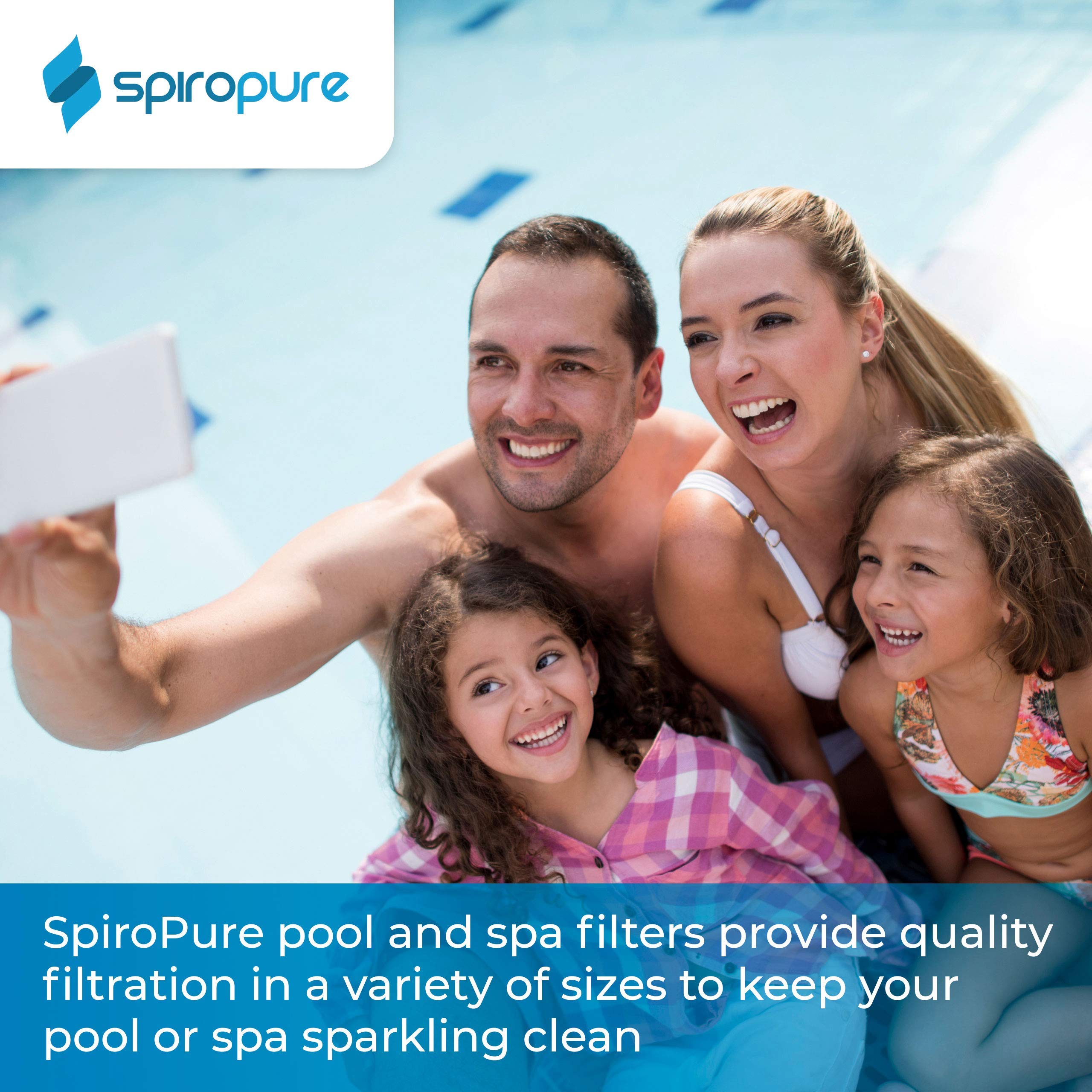 SpiroPure next to ruler showing 5" x 13 1/16" dimensions for sizing