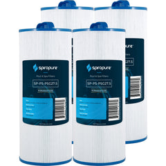 SpiroPure front view of 4-pack filter for quick identification and reliable replacement