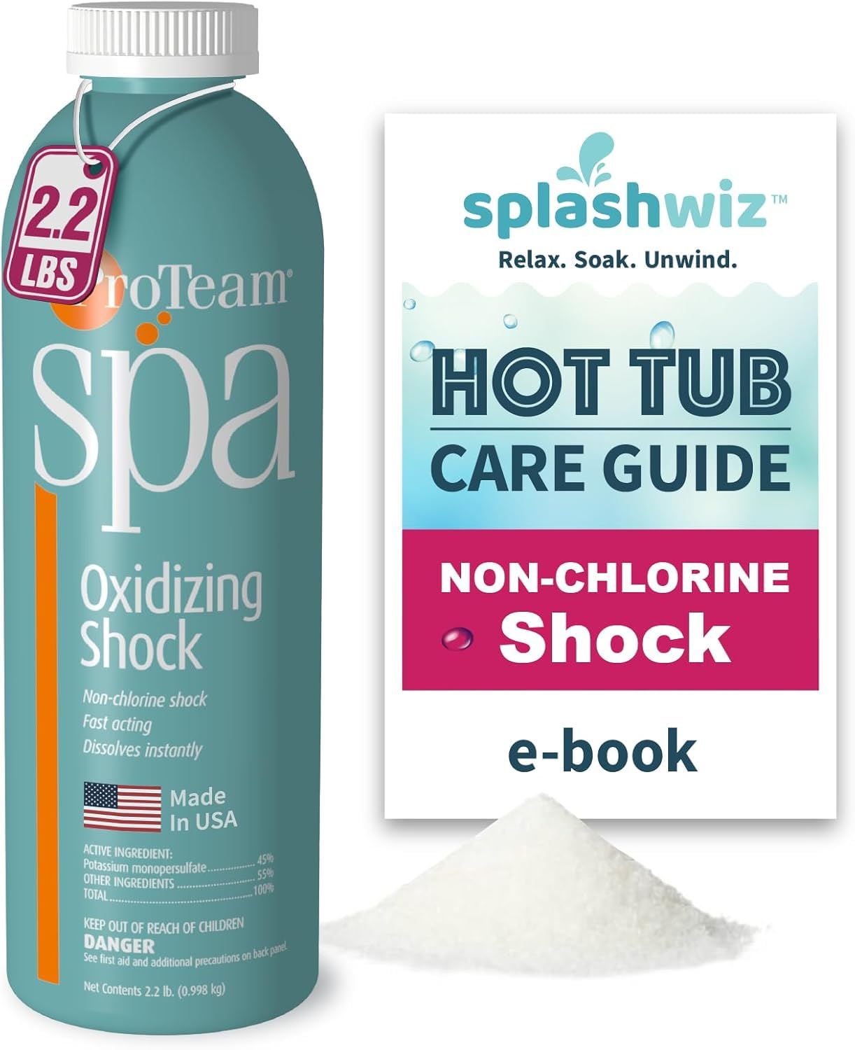 SplashWiz ProTeam front packaging showing product benefit clarity
