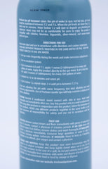 SplashWiz ProTeam label closeup highlighting dosing instructions for safe use