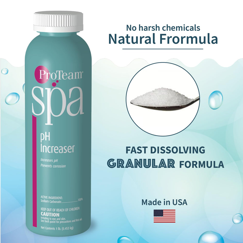 SplashWiz ProTeam 1 lb jar next to hand to show compact size and easy handling