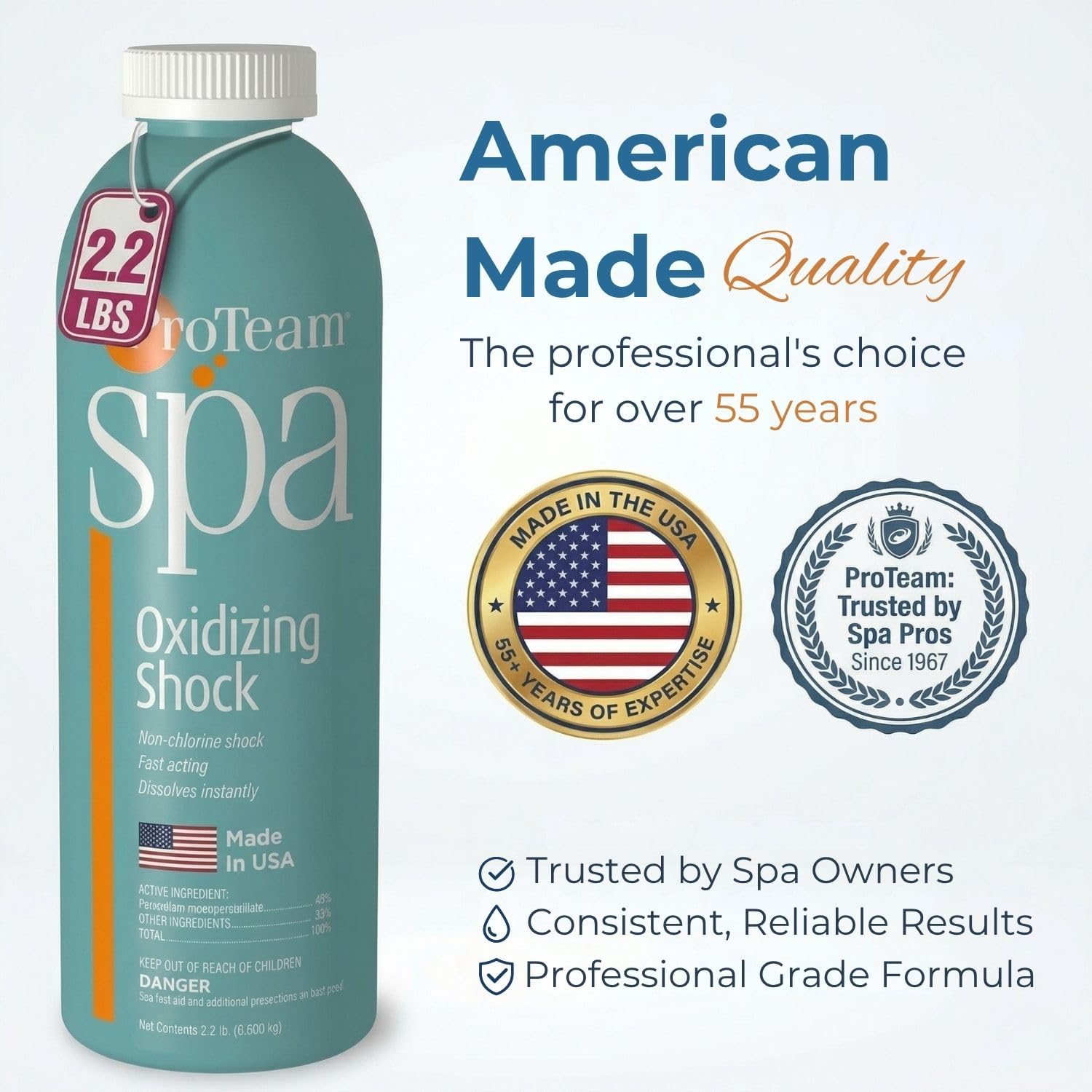 SplashWiz ProTeam used beside a hot tub demonstrating fresh water