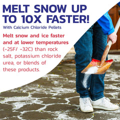Split Open and Melt pellet close-up texture showing quick-dissolve action